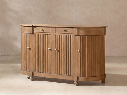 Camille - Side Table - Brown