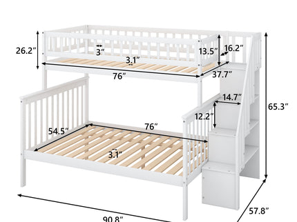Bunk Bed With Staircase