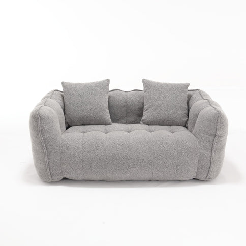 Cozy Beanbag Chair With High Resilience Foam Core For 2