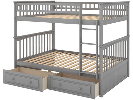 Bunk Bed With Drawers, Convertible Design