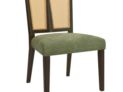Mid Century Rattan Dining Chair Without Arms Set