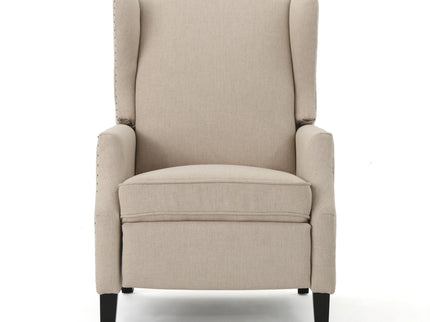 Westeros Wing Back Fabric Upholstered Recliner