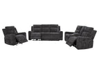 Dark Gray / 3 Pc. Sofa, Loveseat, Chair