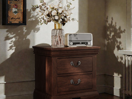 Nightstand With 2 Drawers