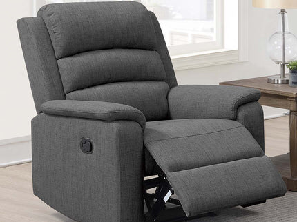 Modern Living Room Set With Manual Recliner