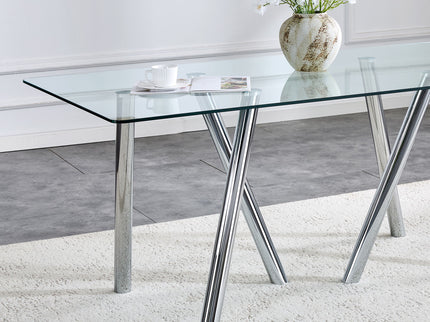Dining Table With Transparent Surface