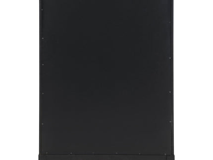 Mason - 5 Drawer Chest With Fluted Design - Black