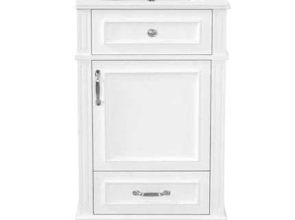 Bathroom Vanity With Sink, Drawer & Soft Closing Door