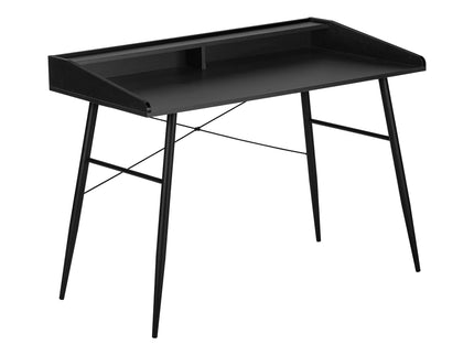 Computer Desk For Home Office, Sturdy Construction, Storage Shelves