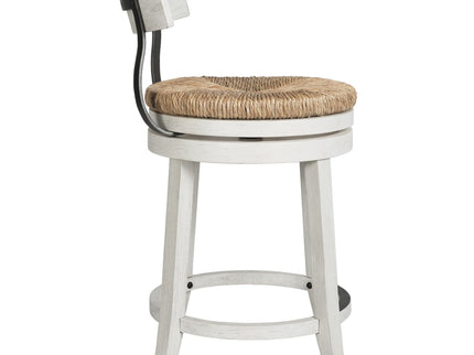Stool With Natural Seagrass Seat