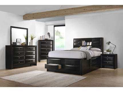 Palamino - 5 Piece Eastern King Bedroom Set - Black