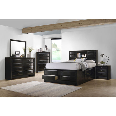Palamino - 5 Piece Eastern King Bedroom Set - Black