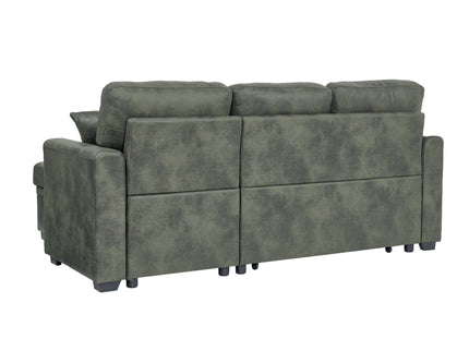 Sectional Sofa With Pull Out Bed, Reversible Chaise