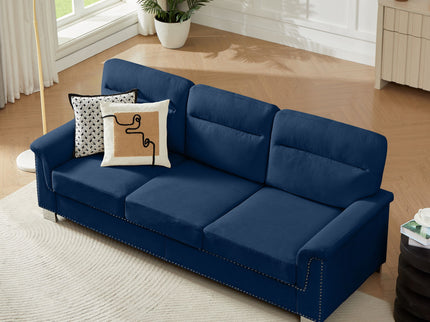 3 Seater Elegant Stationary Sofa
