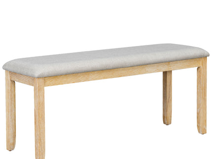 6 Piece Dining Table Set With Ergonomic Seating