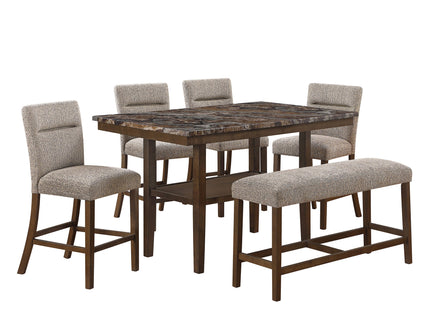 Marcello - Bar Bench - Brown