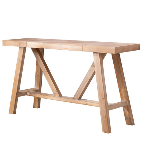 A-Frame Console Table - Natural