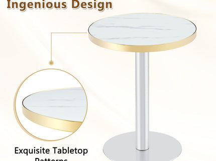 Elegant Modern Round Bistro Table