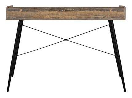 Computer Desk For Home Office, Sturdy Construction, Storage Shelves