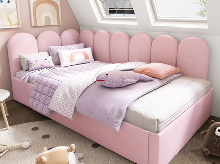 Upholstered Daybed With Pull-Out Bed