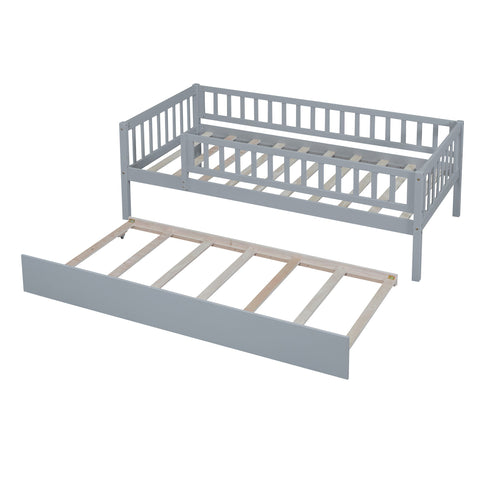 Multifunctional Wooden Daybed Bed