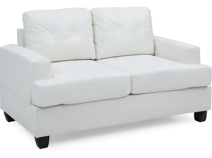 Stylish Transitional Loveseat For Two