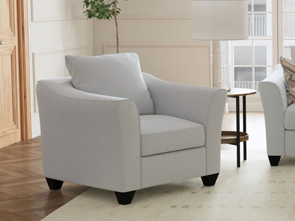 Alcazar - Arm Accent Chair - Gray