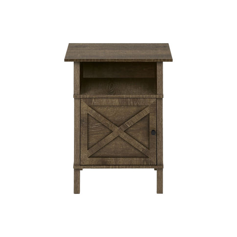 Transitional Accent Table With Storage