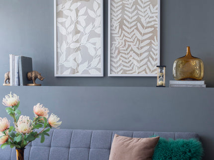 Shadow Box Wall Decor (Set of 2) - White