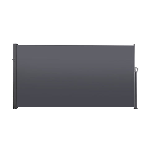 Retractable Side Screen Awning, Uv Resistant, Waterproof, Patio Privacy Screen For Garden, Balcony, Courtyard