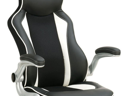 Adjustable Height Office Chair With Ergonomic Design And Swivel Mechanism - Black