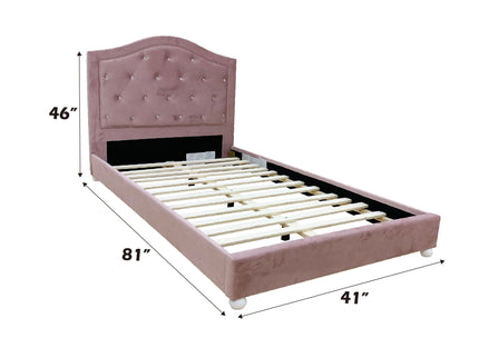 Reggie - Twin Bed - Pink