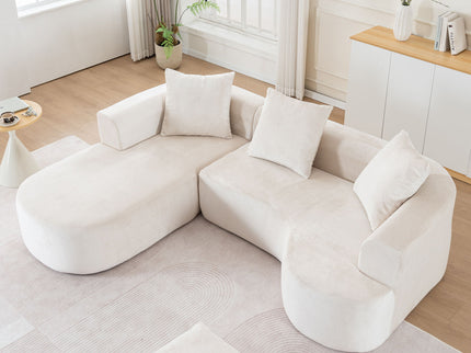 Modular Sectional Sofa With L Shape Chaise With Deep Seat