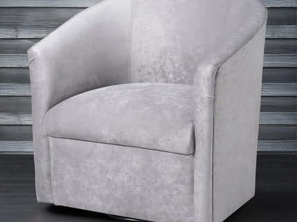 Eden - Swivel Chair With Upholstery And Hardwood Frame