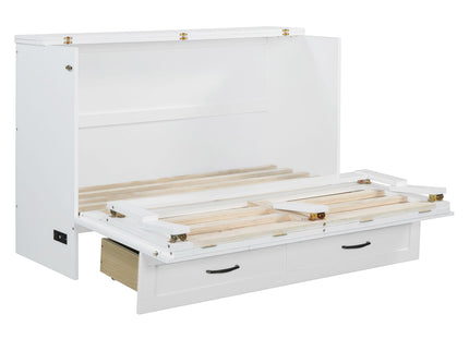 Murphy Bed With Large Drawers