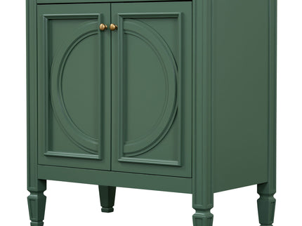 Bathroom Vanity With Sink With 2 Doors And Adjustable Shelf