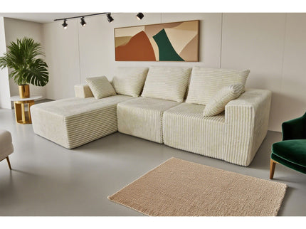 Corner Combination Sofa Sectional Couch With Soft Fabric