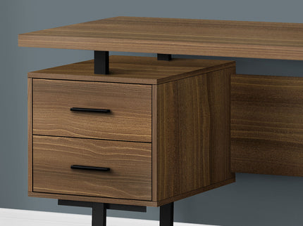 Computer Desk For Home Office, Laptop, Left, Right Set - Up, Storage Drawers, Contemporary & Modern