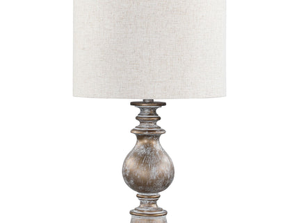 Wahlburg - Drum Shade Table Lamp - Oatmeal