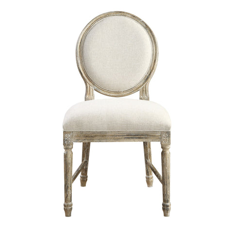 Upholstered Dining Chairs (Set of 2) - Brown
