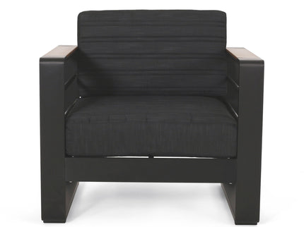 Giovanna - Club Chair Set With Aluminum Frame