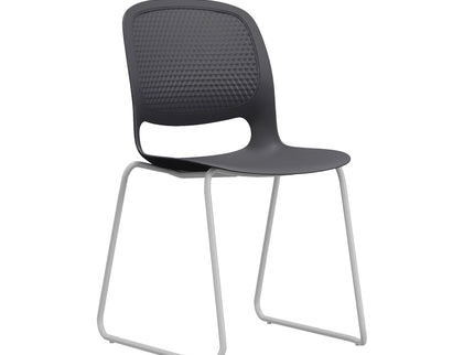 Stacking Chairs (Set of 4) - Black