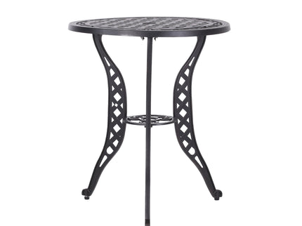 Bono Metal Bistro Set - Black