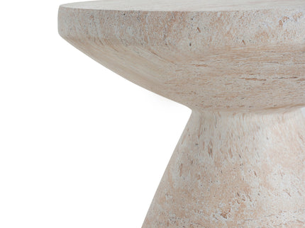 Outdoor / Indoor Lightweight Concrete Side Table
