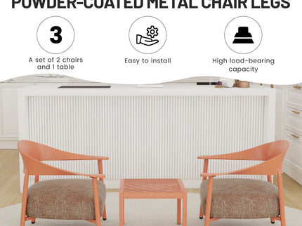 Furniture Set With Seat Cushions, Sturdy And Durable