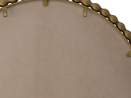 Vintage Iron Art Arch Mirror, Wall Hanging Or Table Display