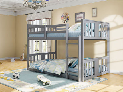 Solid Construction Bunk Bed & Ladder