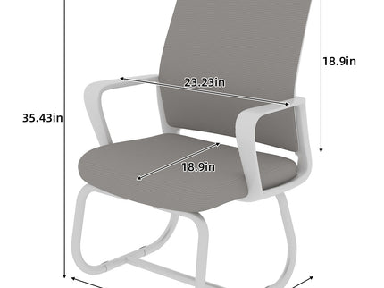 Minimalist Office Chair With Soft Backrest