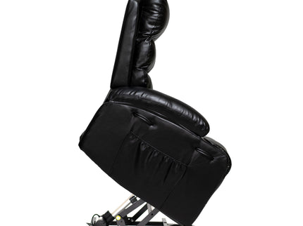 Large Size Electric Power Lift Recliner Chair Sofa With 8 Point Vibration Massage And Lumbar Heat