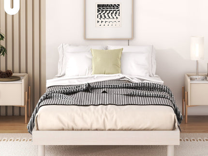 Modern Floating Platform Bed Frame
